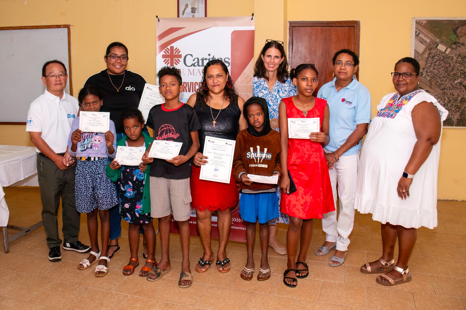 Le MOL Charitable Trust marque l’aboutissement du projet d’autonomisation communautaire de Caritas Île Maurice à Roche Bois