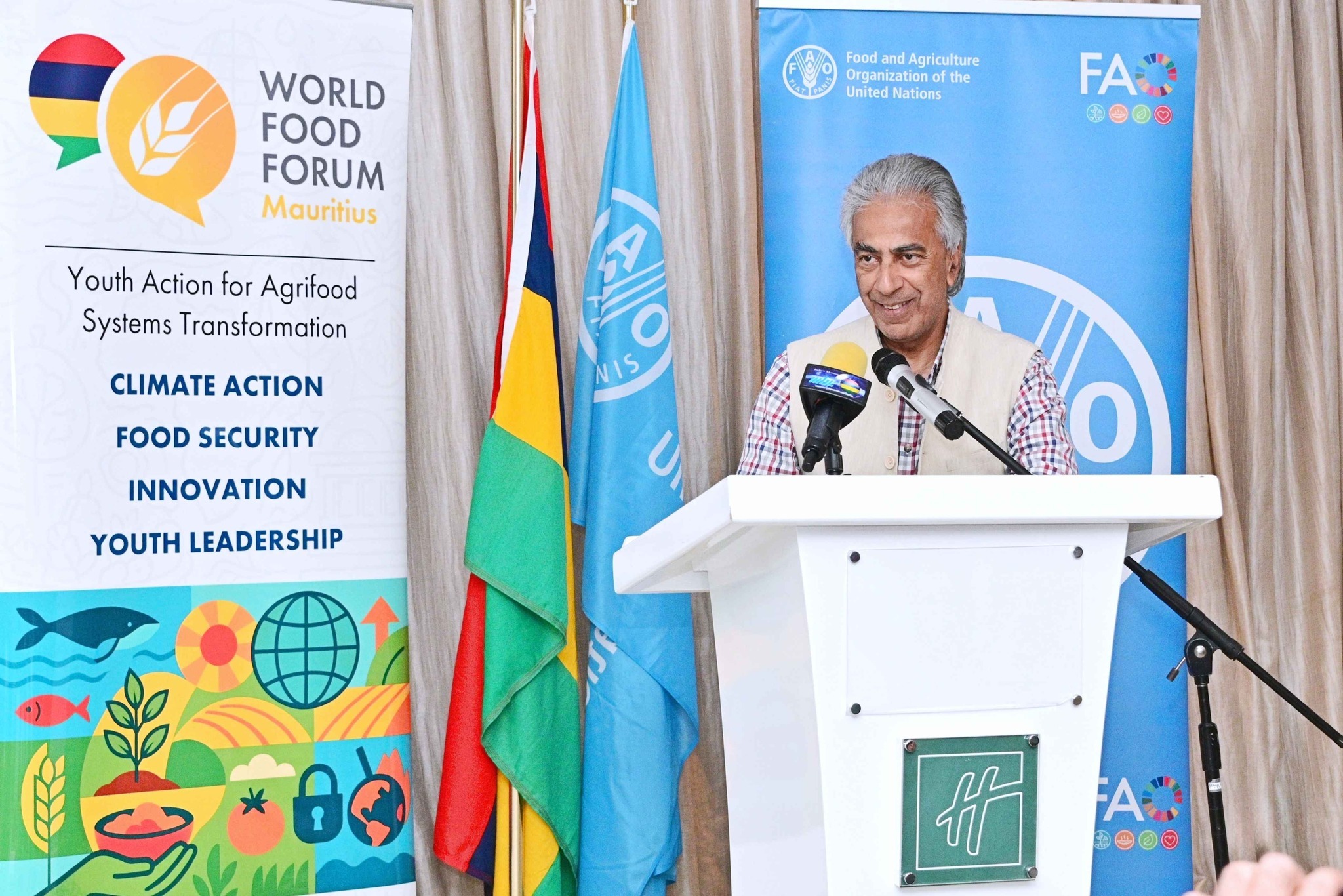 World Food Forum : Le Dr Arvin Boolell met l’accent sur la recherche pour valoriser les produits locaux